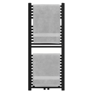 Calorifer vertical CORSO-BL-4 pentru baie 120x50, negru - Img 7