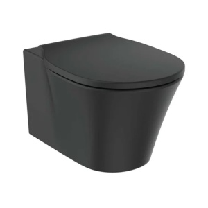 Capac wc slim softclose Ideal Standard Thin negru mat - Img 4