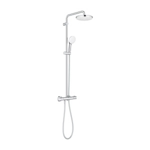 Coloana de dus cu baterie termostatata Grohe Tempesta 210 finisaj crom lucios - Img 2