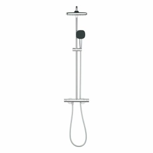 Coloana de dus cu baterie termostatata Grohe Vitalio Start Cube 250 crom lucios - Img 5