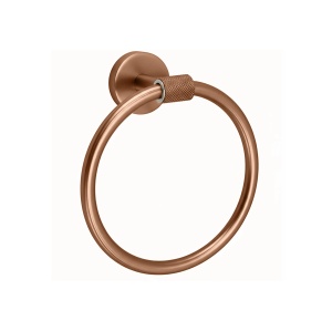 Cuier de baie Ring Galo Brush Copper 5710 - Img 2