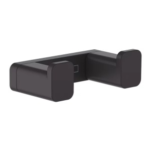Cuier dublu Hansgrohe AddStoris negru mat