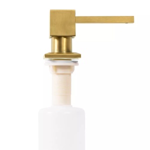 Dozator de sapun Auriu periat 330 ml - Img 2