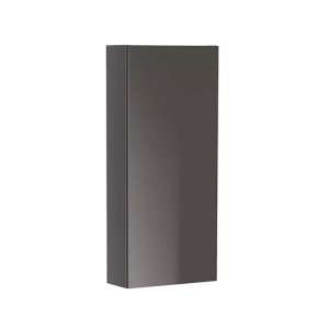 Dulap baie suspendat Gala Daily antracit lucios 80 x 35 cm 1 usa