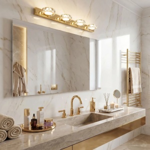 Lampa de perete LED APP1941-4W GOLD - Img 4