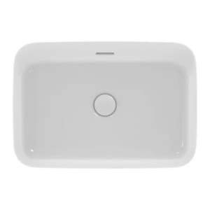 Lavoar pe blat Ideal Standard Atelier Ipalyss 55 cm alb mat cu preaplin - Img 5