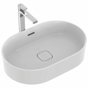 Lavoar pe blat Ideal Standard Strada II oval 60x40 cm - Img 1