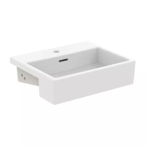 Lavoar semiincastrat Ideal Standard Atelier Extra alb mat 50 cm - Img 1