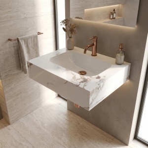 Lavoar suspendat REA Aresa Cold Jade 60 - Img 2