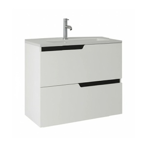 Mobilier pentru lavoar incastrat Fluminia Bari 60 alb mat 60 x 46 cm