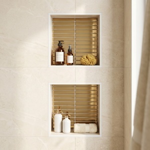 Mozaic pentru perete REA Glass Gold P14457 - Img 3