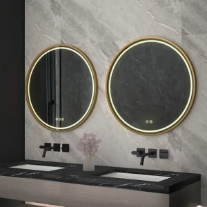 Oglinda led 50 cm MMJ Brush Rose Gold - Img 4