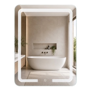 Oglindă LED Rea SAB-3436, dimensiuni 60x80cm