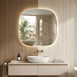 Oglindă rotunda cu LED 70x70 cm TOP - Img 6