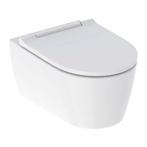 Pachet vas wc suspendat Geberit One TurboFlush si rezervor wc cu cadru incastrat Geberit Duofix Sigma UP320 - Img 2