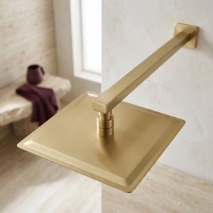 Palarie de dus patrata 25 cm REA Brush Gold JS-P015BG - Img 6