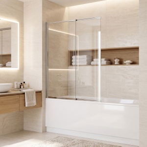 Paravan de cada glisant Rea Dario Chrome 80 cm - Img 5