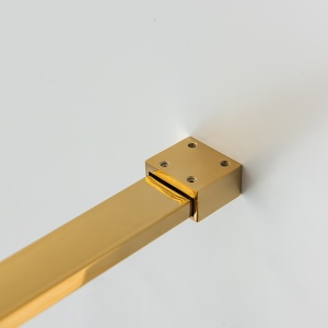 Perete de dus Walk-In SH07B, Dimensiune 80cm, Culoare Auriu - Img 18