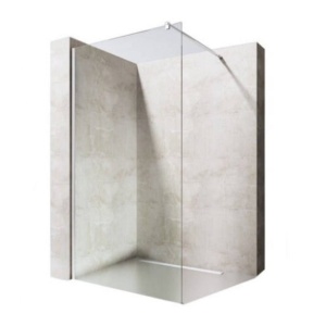 Perete dus Walk-In, PRO MONACO, Sticla securizata 6 mm, Dimensiune la alegere - Img 1