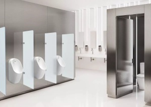 Pisoar suspendat Roca Proton alb alimentare spate - Img 2