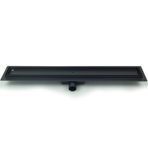 Rigola de dus liniara cu sifon fix si randament ridicat DL01 70 cm negru - Img 14