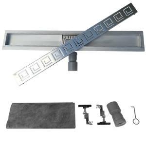 Rigola de dus liniara cu sifon fix si randament ridicat Sigma DL01 70 cm inox - Img 16
