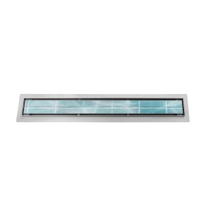Rigola de duș liniară cu sifon rotativ 360 și randament ridicat Fix DL01 90 cm – Inox - Img 6