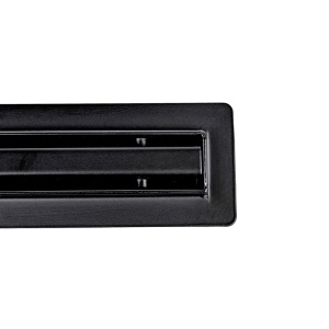 Rigola de duș liniară cu sifon rotativ 360 și randament ridicat Slim DL03 90 cm – negru - Img 12