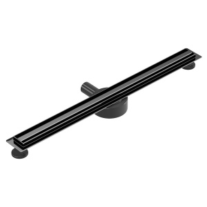Rigola de dus liniara cu sifon rotativ si randament ridicat Slim DL03 60 cm – negru - Img 4