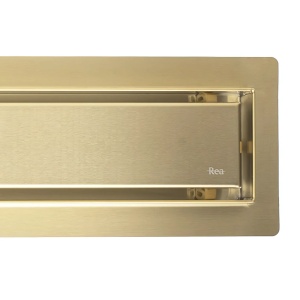 Rigola pentru dus 60 cm Rea NEOX Brush Gold 60 - Img 7