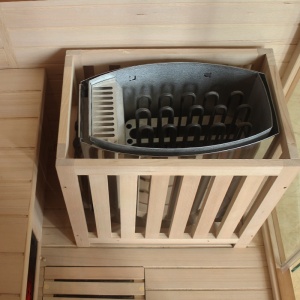 Sauna combinata cu infrarosu si finlandeza cu soba Harvia 3.8kW, Helsi pentru 4 persoane - Img 15