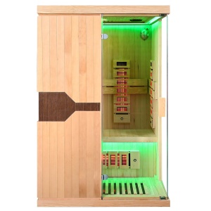 Sauna cu infrarosu MO-B2 PR, pentru 2 persoane 120 x 105 x 190 cm - Img 3