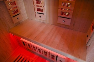 Sauna cu infrarosu MO-B2 PR, pentru 2 persoane 120 x 105 x 190 cm - Img 13