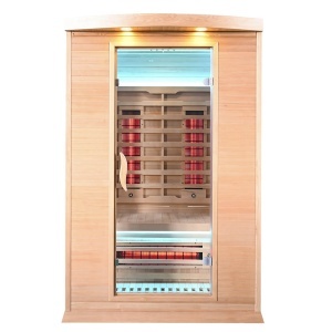 Saună cu infraroșu MO-CP2 PR 120 x 105 x 190 cm pentru 1-2 persoane - Img 5