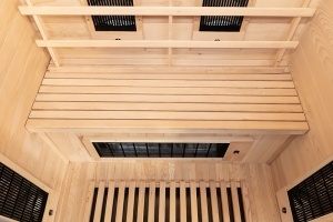 Sauna cu infrarosu pentru 2 persoane EA2R 120 x 105 x 190 cm - Img 13