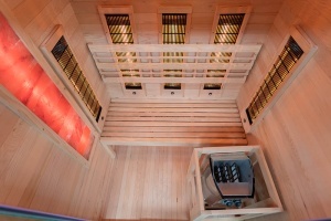Sauna finlandeza cu infrarosu MO-SW2 COMBO si soba Harvia 3.5 kW 130 x 110 x 190 cm - Img 11