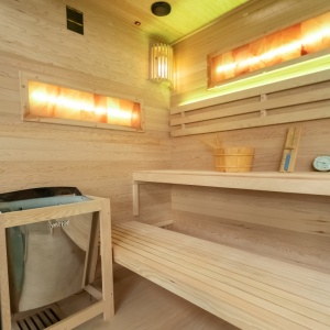 Sauna finlandeza cu temperatura inalta Harvia 6kW, 180 x 156 cm pentru 4-5 persoane - Img 9