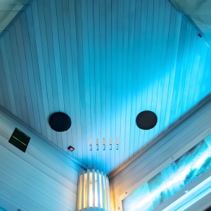 Sauna finlandeza cu temperatura inalta si argaz Harvia 3.5kW, 120 x 120 cm pentru doua persoane - Img 21