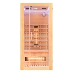 Sauna uscata cu infrarosu si terapie cromatica pentru 1 persoana EA1R 90 x 90 cm - Img 2