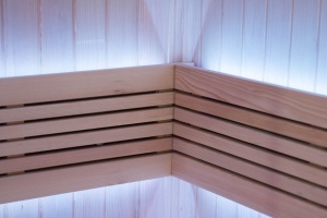 Saună uscată finlandeză cu sobă MO-SS1816H Harvia 6 kW, 180 × 160 × 200 cm - Img 18