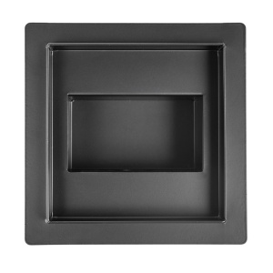 Scurgere baie patrata cu sifon fix Circle DL06 15 x 15 cm negru - Img 15