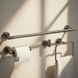 Set accesorii pentru baie GRID Titan 4 piese - Img 3