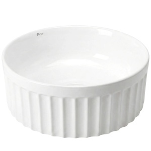 Set cu Vas de toaletă suspendat si Lavoar pe blat Rea Duo White - Img 5