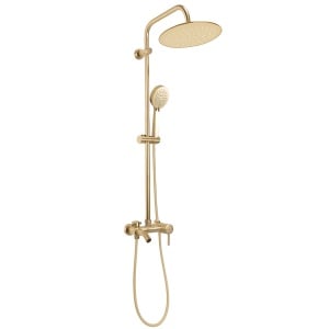 Set de dus aparent Costa gold brush auriu perlat