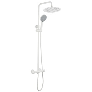 Set de duș fără pipă cu termostat Rea Lungo White - Img 7
