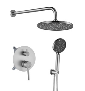 Set de dus incastrat Rea Foster Brush Nickel