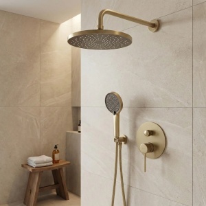 Set de dus incastrat Rea Lungo Stripe Gold Brush - Img 2