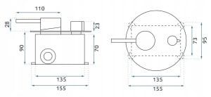 Set de dus incastrat Rea Lungo titan cu box - Img 4