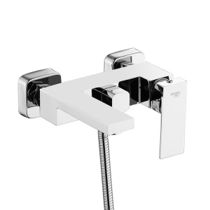 Set de dus pentru cada cu montaj pe perete F305A Crom - Img 3