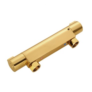 Set dus baie cu termostat, montaj pe perete , T203B Gold - Img 12